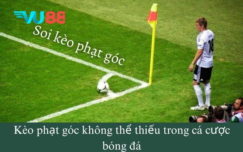 Kèo phạt góc không thể thiếu trong cá cược bóng đá