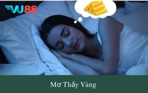 mơ thấy vàng