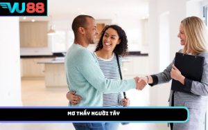 Mơ thấy người Tây